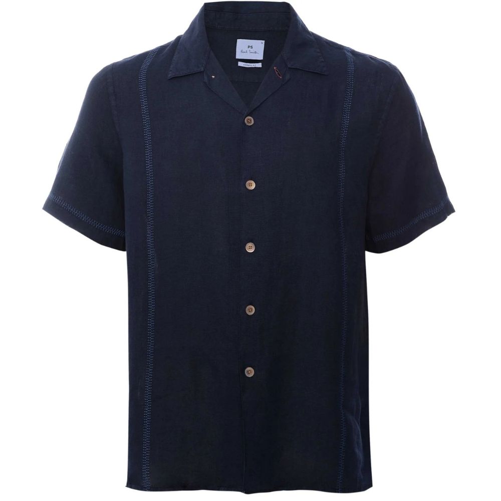 Paul Smith Linen Navy Shirt